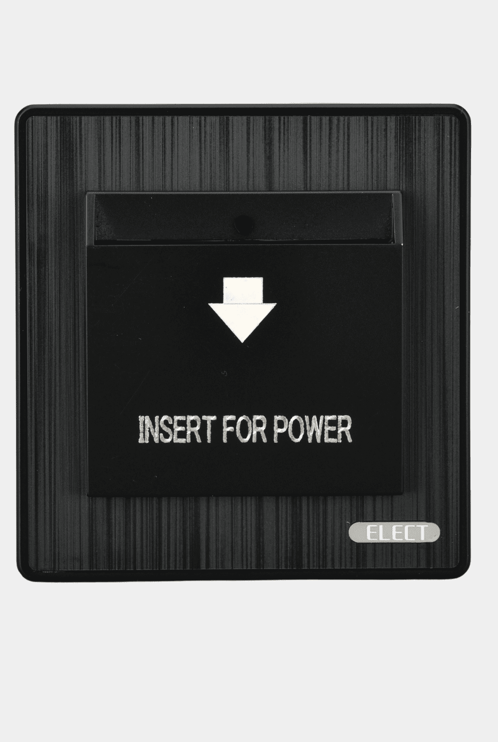 مفتاح (أدخل البطاقة) ELECT