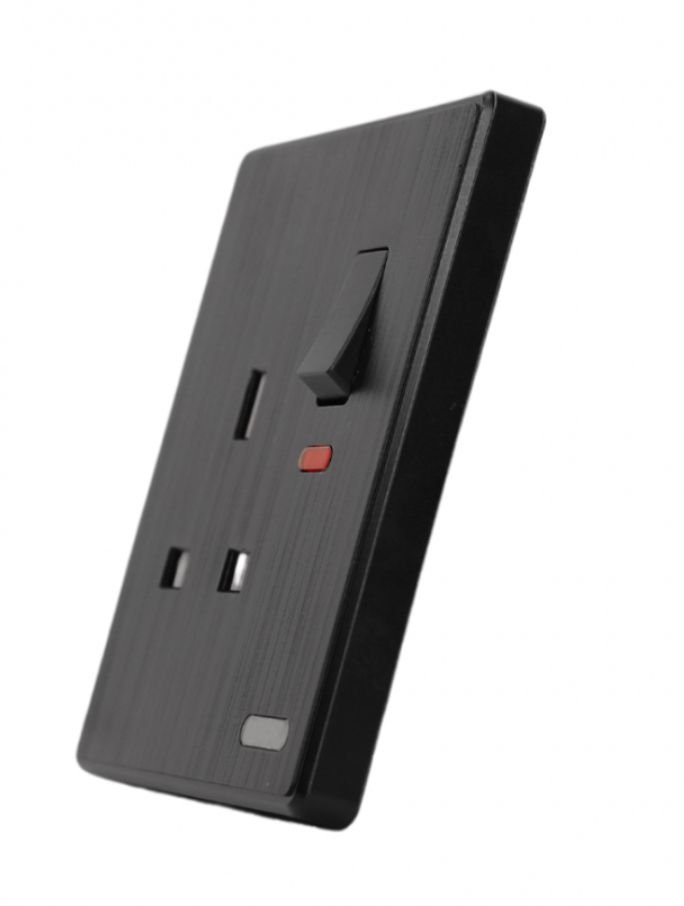 فيش 13 أمبير مع مفتاح ولمبة - الصورة 4