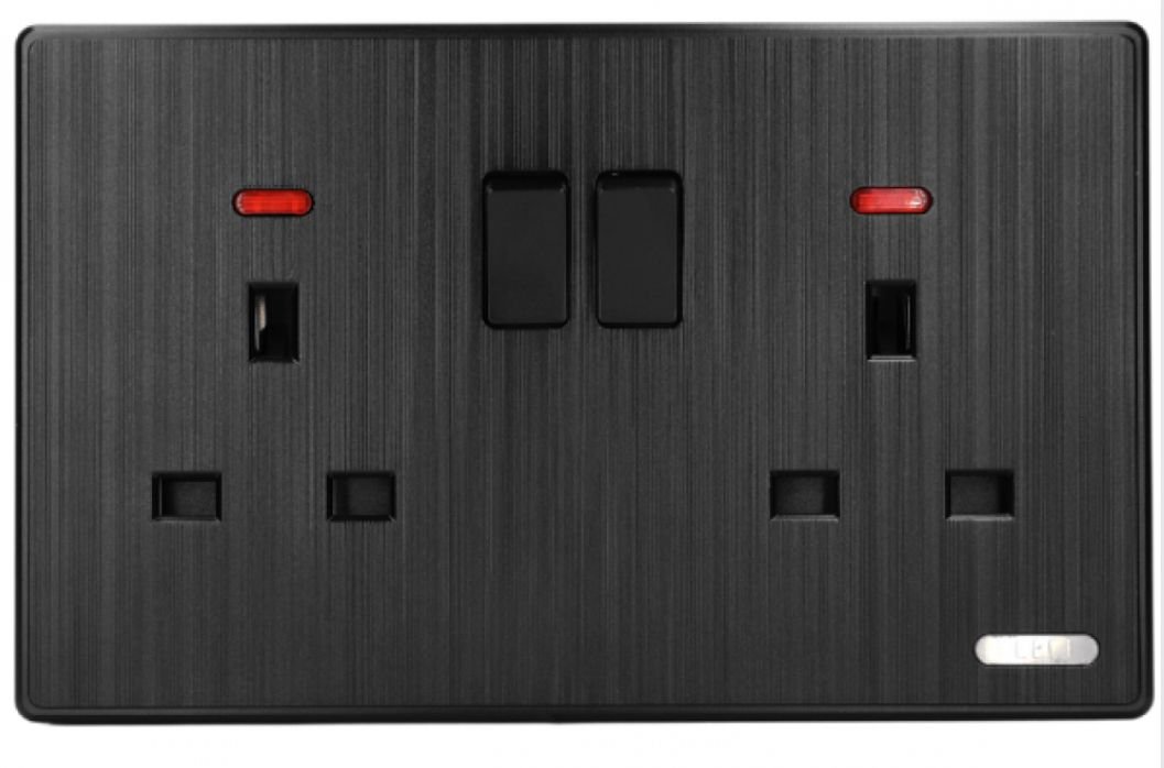 فيش 13 أمبير مع مفتاح ولمبة - الصورة 3